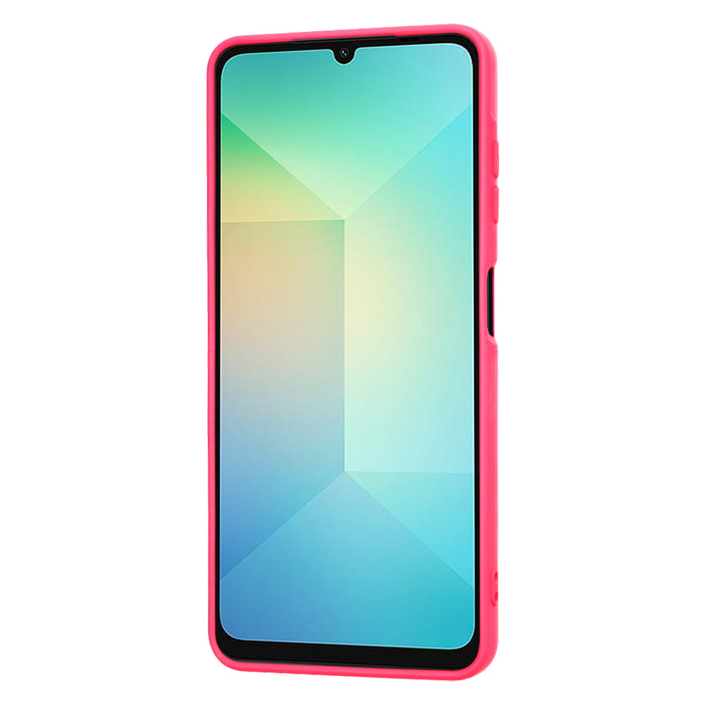 Case for Samsung Galaxy A06 A065, Techsuit, SoftFlex, Dark Pink