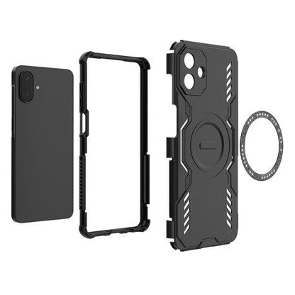 MagSafe Case for Samsung Galaxy A07 4G A075, Techsuit, ArmorMag, Blue