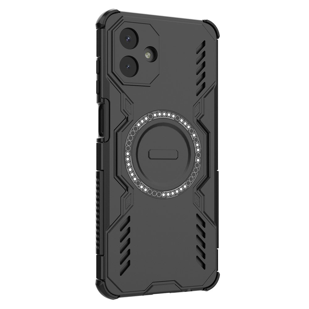 MagSafe Case for Samsung Galaxy A07 4G A075, Techsuit, ArmorMag, Black