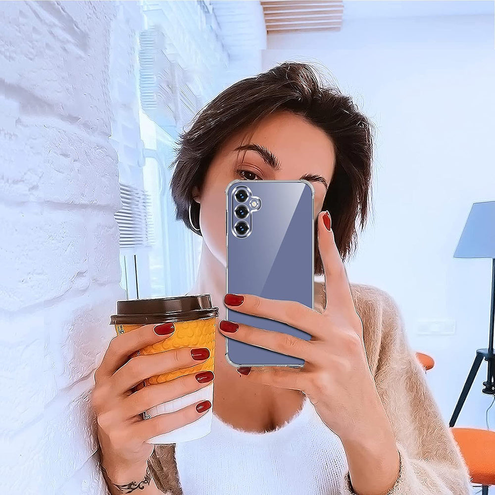 Case for Samsung Galaxy A10 A105, Techsuit, Shockproof Clear, Transparent