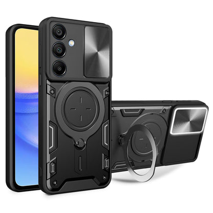 Case for Samsung Galaxy A15 5G A156 / A15 A155, Techsuit, CamGuard Pro, Black