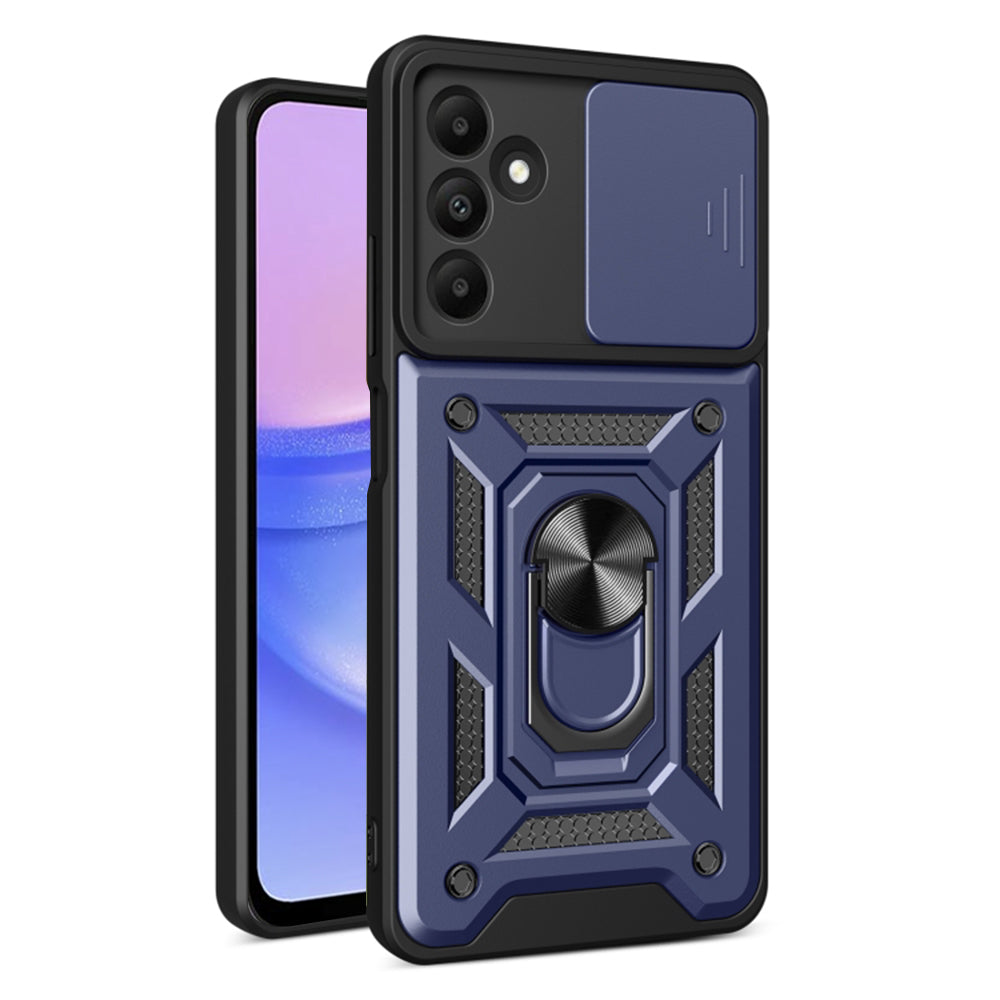 Case for Samsung Galaxy A15 5G A156 / A15 A155, Techsuit, CamShield, Blue