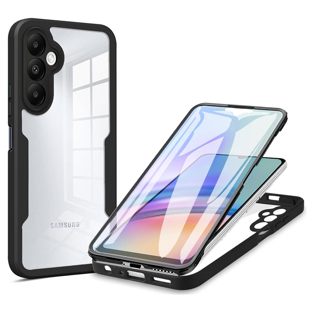 Case for Samsung Galaxy A15 5G A156 / A15 A155, Techsuit, ColorVerse 360, Black