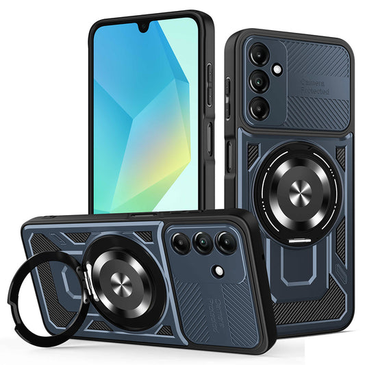 Case for Samsung Galaxy A16 5G A166 / A16 4G A165, Techsuit, RuggedCam, Blue
