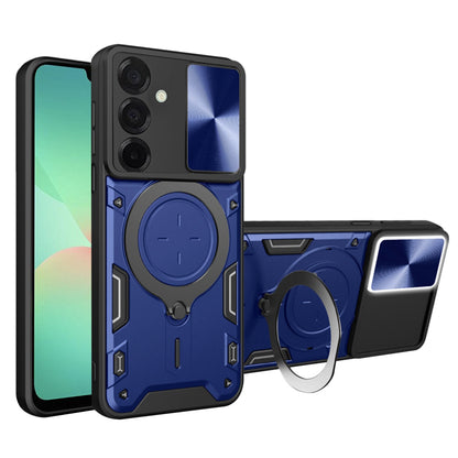 Case for Samsung Galaxy A26 A266, Techsuit, CamGuard Pro, Blue
