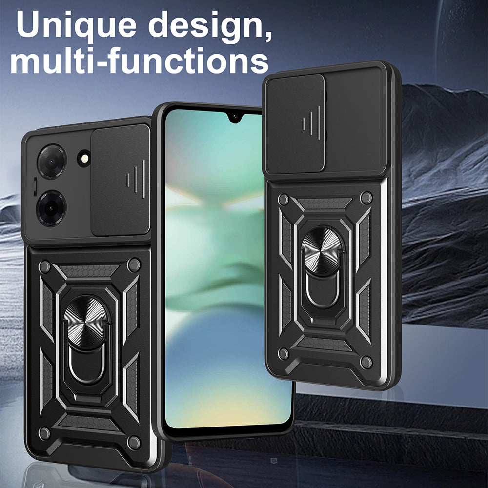 Case for Samsung Galaxy A27 5G, Techsuit, CamShield, Black