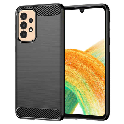Case for Samsung Galaxy A33 5G A336, Techsuit, Carbon, Black