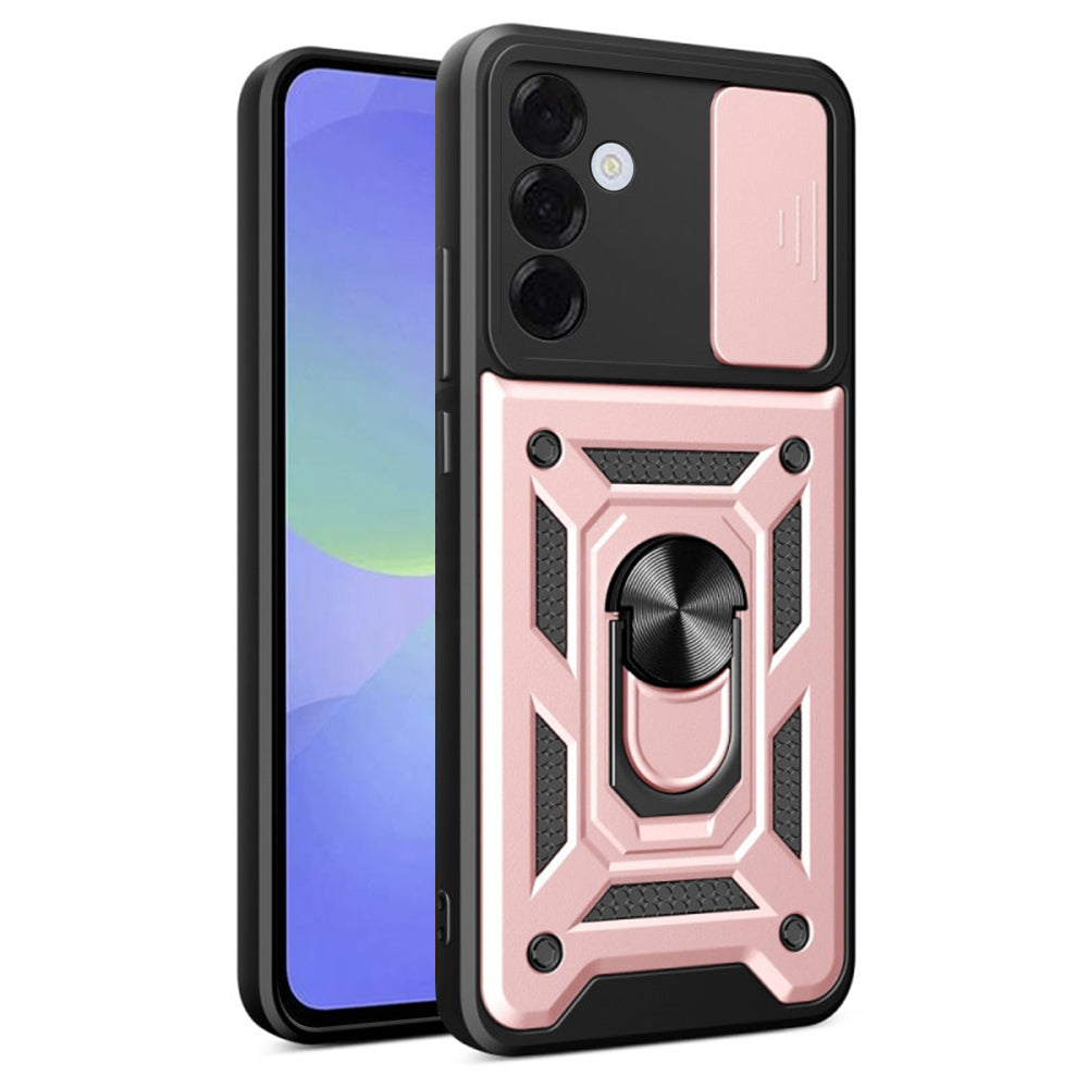 Case for Samsung Galaxy A36 A366, Techsuit, CamShield, Pink