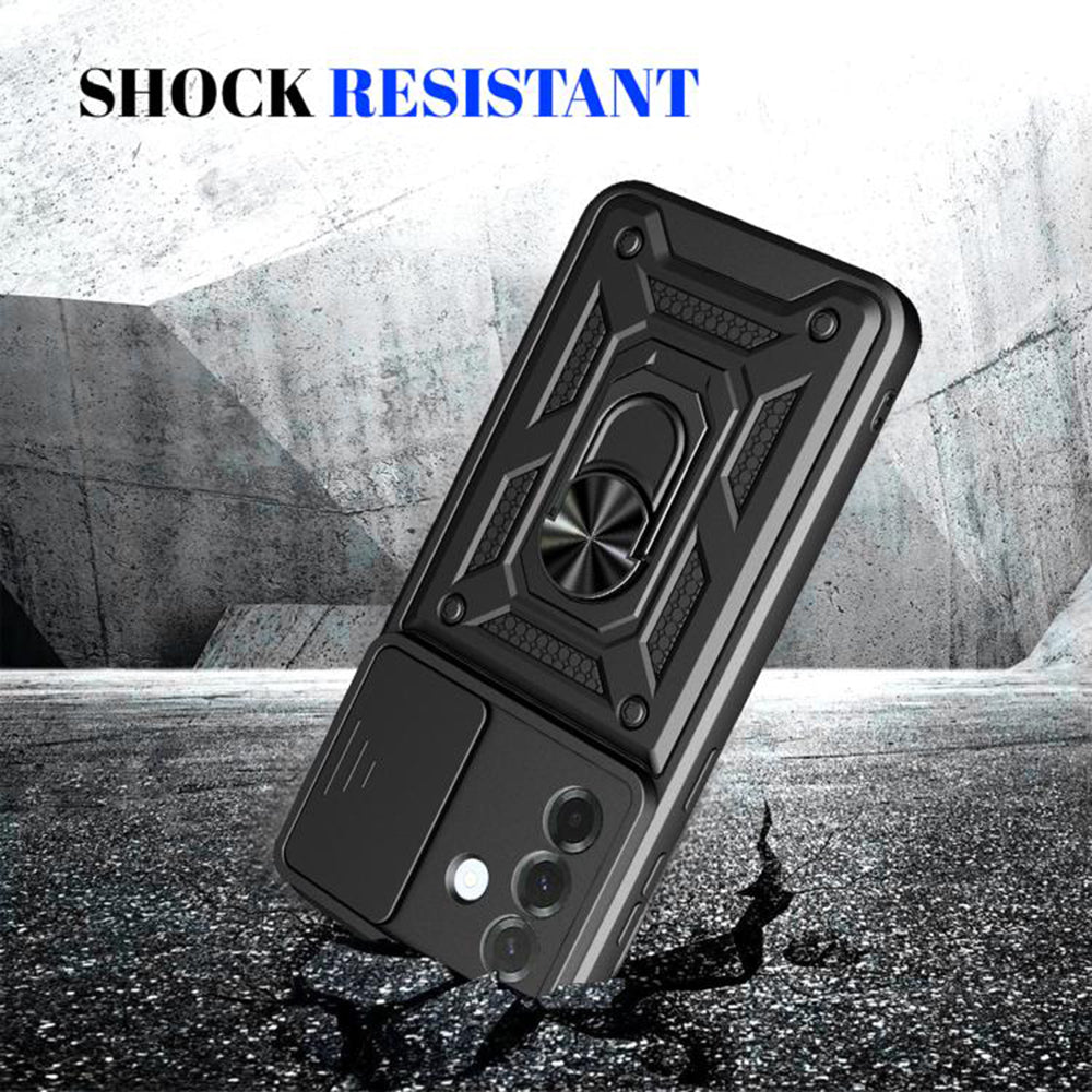 Case for Samsung Galaxy A37 5G, Techsuit, CamShield, Blue