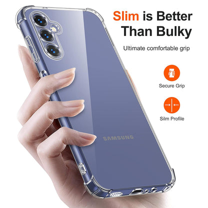 Case for Samsung Galaxy A40 A405, Techsuit, Shockproof Clear, Transparent