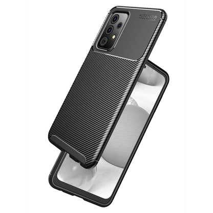 Case for Samsung Galaxy A52s 5G A528 / A52 5G A526 / A52 A525, Techsuit, CarbonFiber, Black