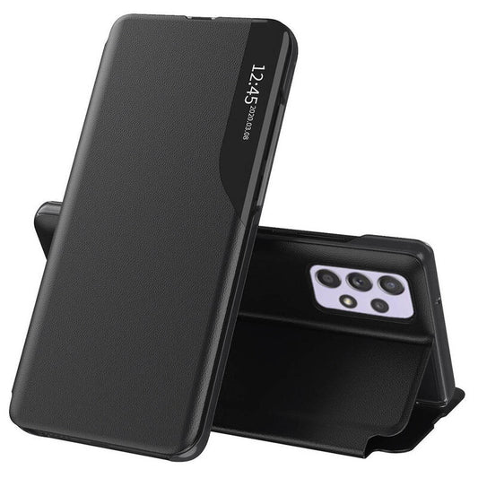 Case for Samsung Galaxy A52s 5G A528 / A52 5G A526 / A52 A525, Techsuit, eFold, Black