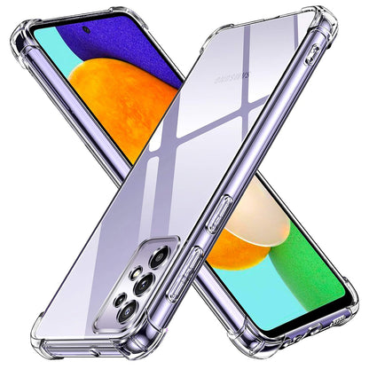 Case for Samsung Galaxy A52s 5G A528 / A52 5G A526 / A52 A525, Techsuit, Shockproof Clear, Transparent