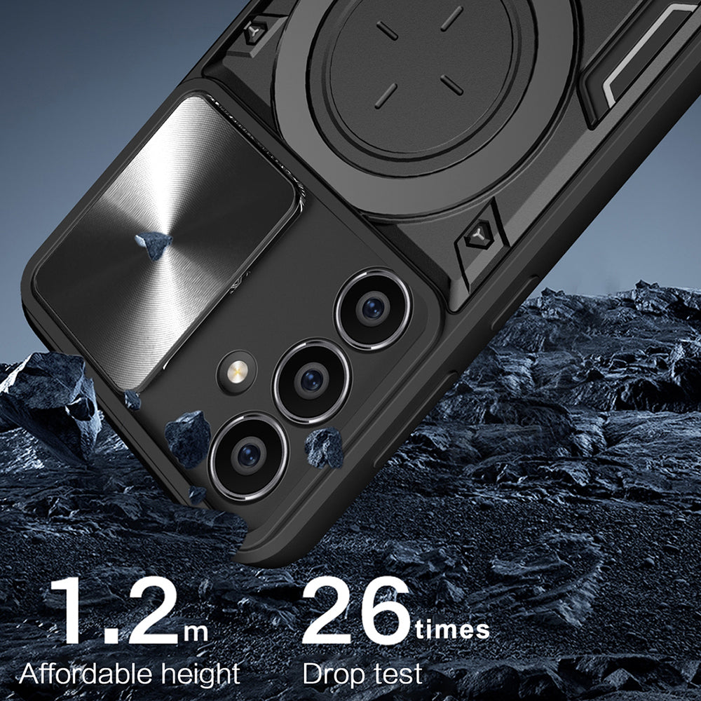 Case for Samsung Galaxy A54 A546, Techsuit, CamGuard Pro, Black