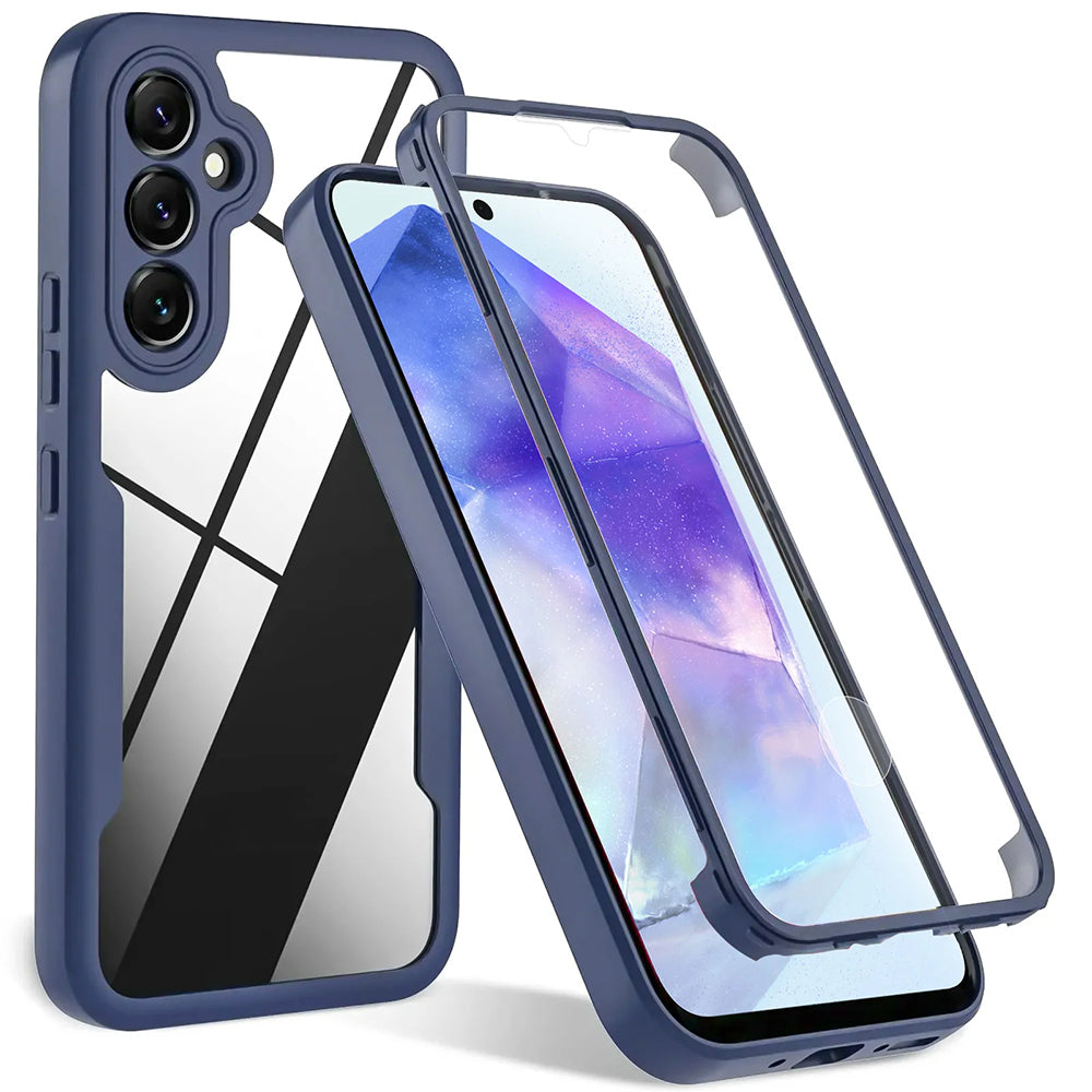 Case for Samsung Galaxy A54 A546, Techsuit, ColorVerse 360, Blue