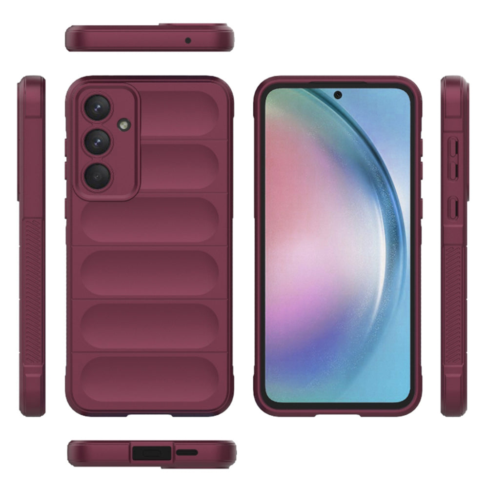 Case for Samsung Galaxy A55 5G A556, Techsuit, Magic Shield, Purple