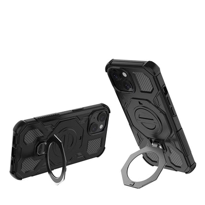 Case for Samsung Galaxy A56 A566, Techsuit, Carbon Shield Pro, Black
