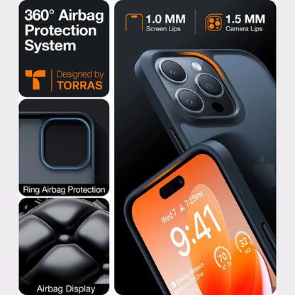 Case for Samsung Galaxy A56 A566, Torras, Guardian, Black