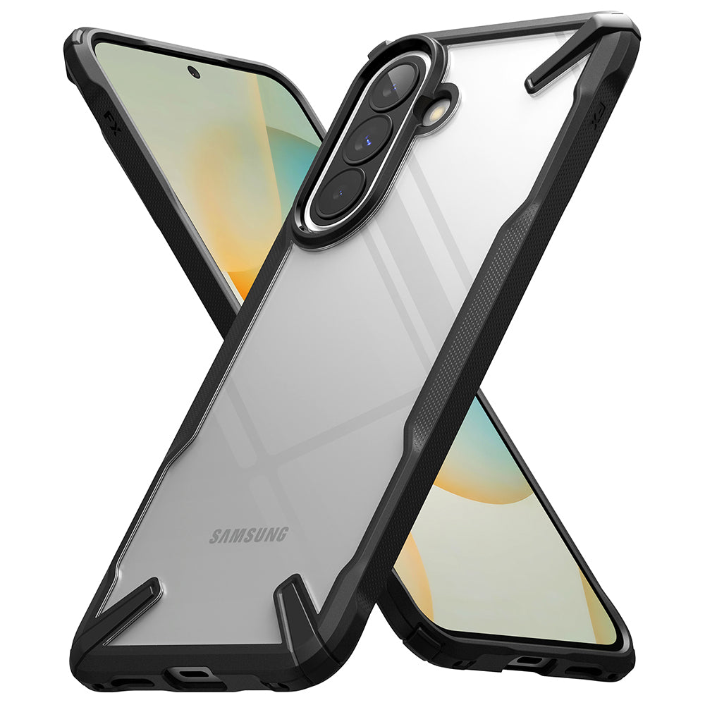 Case for Samsung Galaxy A57 5G, Ringke, Fusion X, Black