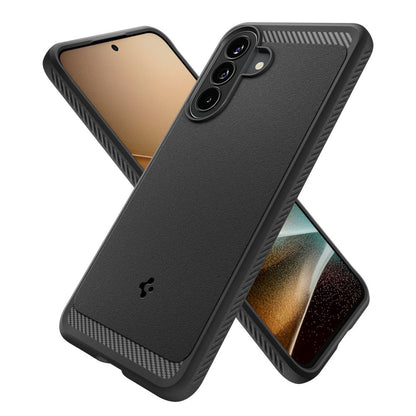 Case for Samsung Galaxy A57 5G, Spigen, Rugged Armor, Black ACS09794