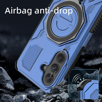 Case for Samsung Galaxy A57 5G, Techsuit, Carbon Shield Pro, Black