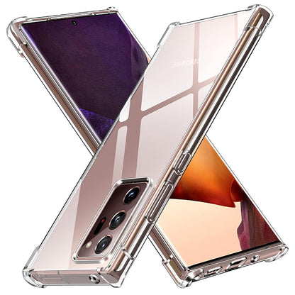 Case for Samsung Galaxy Note 20 Ultra 5G N986 / Note 20 Ultra N985, Techsuit, Shockproof Clear, Transparent