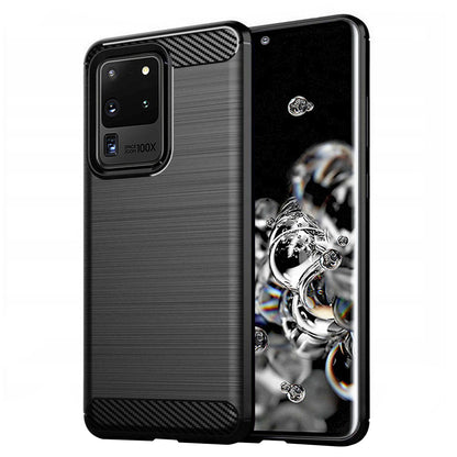 Case for Samsung Galaxy S20 Ultra 5G G988 / S20 Ultra G988, Techsuit, Carbon, Black