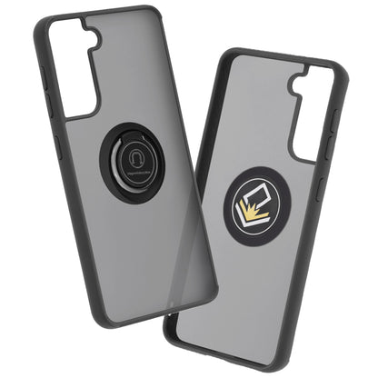 Case for Samsung Galaxy S21 5G G991, Techsuit, Glinth, Black