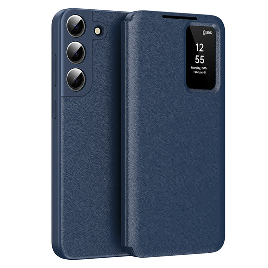Case for Samsung Galaxy S22 5G S901, Techsuit, SmartView, Blue