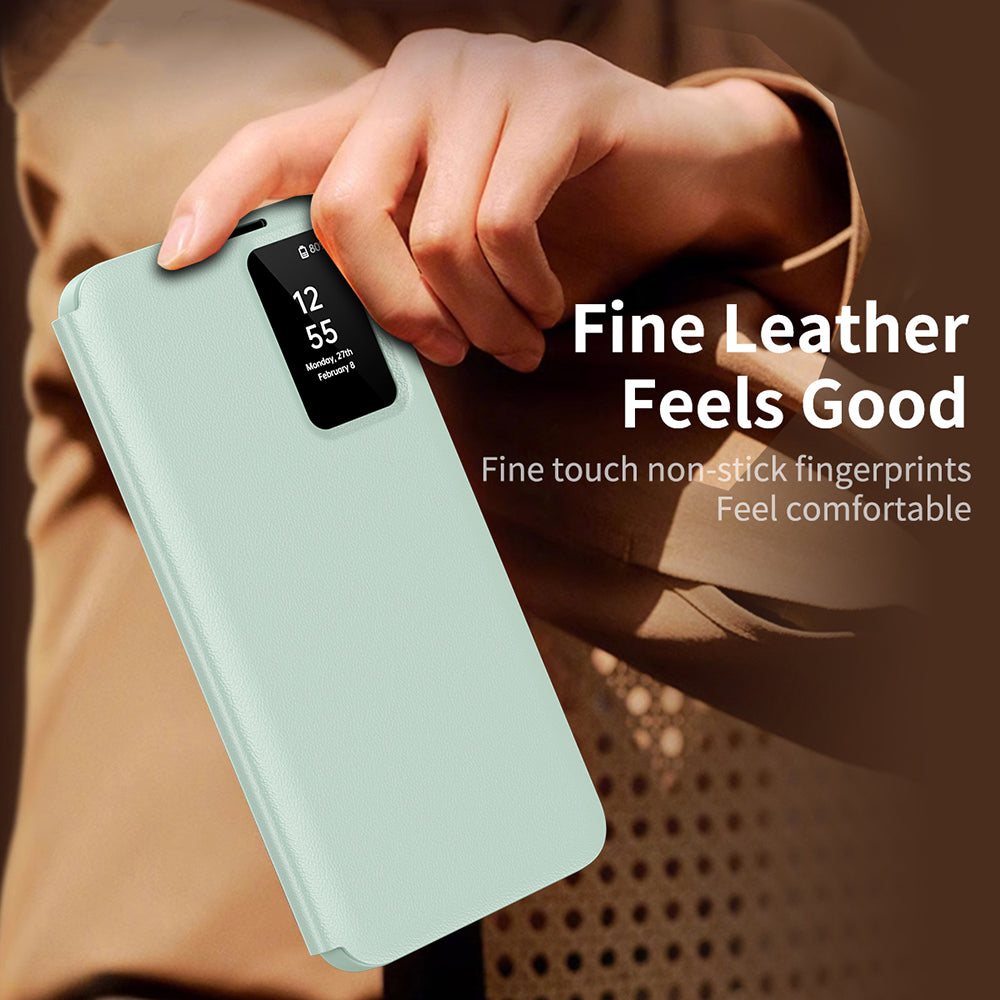 Case for Samsung Galaxy S23+ S916, Techsuit, SmartView, Green