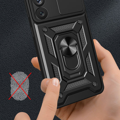 Case for Samsung Galaxy S23 Ultra S918, Techsuit, CamShield, Black