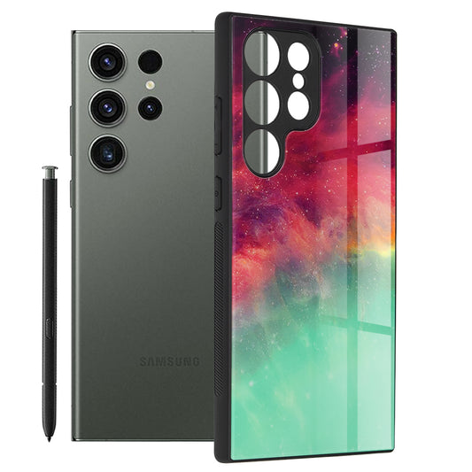 Case for Samsung Galaxy S23 Ultra S918, Techsuit, Glaze, Turquoise