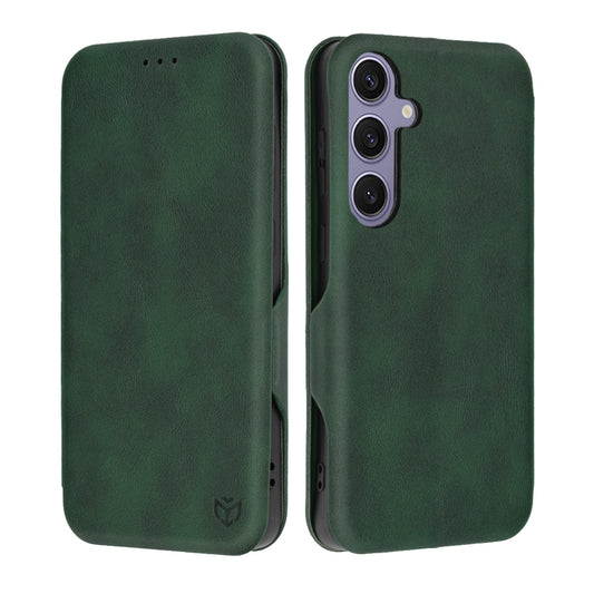 Case for Samsung Galaxy S24+ S926, Techsuit, Safe Wallet Plus, Green