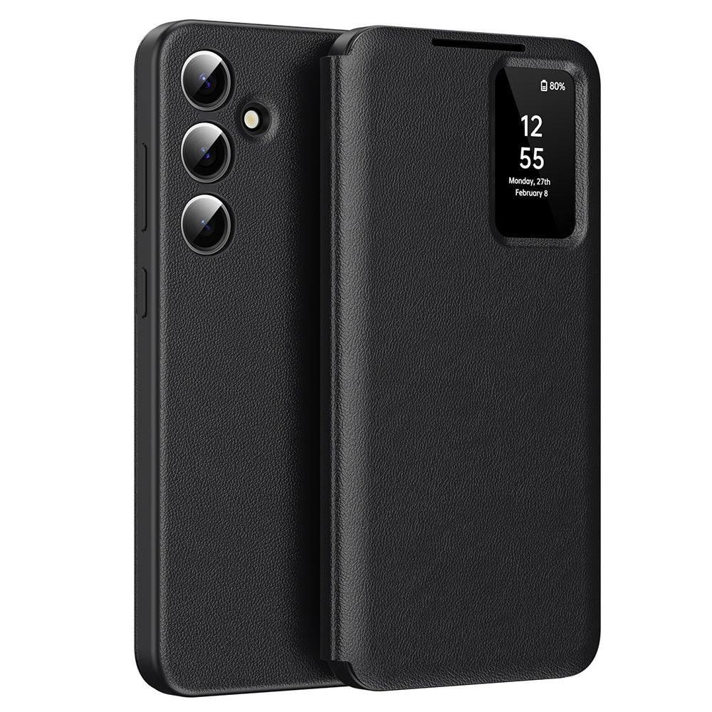 Case for Samsung Galaxy S24+ S926, Techsuit, SmartView, Black