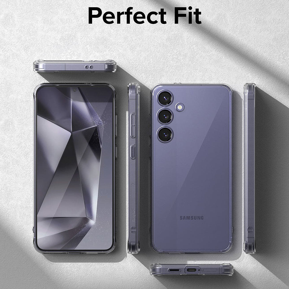 Case for Samsung Galaxy S24 S921, Ringke, Fusion, Transparent