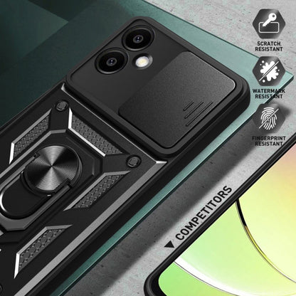 Case for Samsung Galaxy S25 Edge S937, Techsuit, CamShield, Green