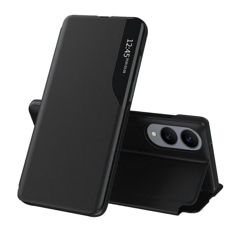 Case for Samsung Galaxy S25 Edge S937, Techsuit, eFold, Black