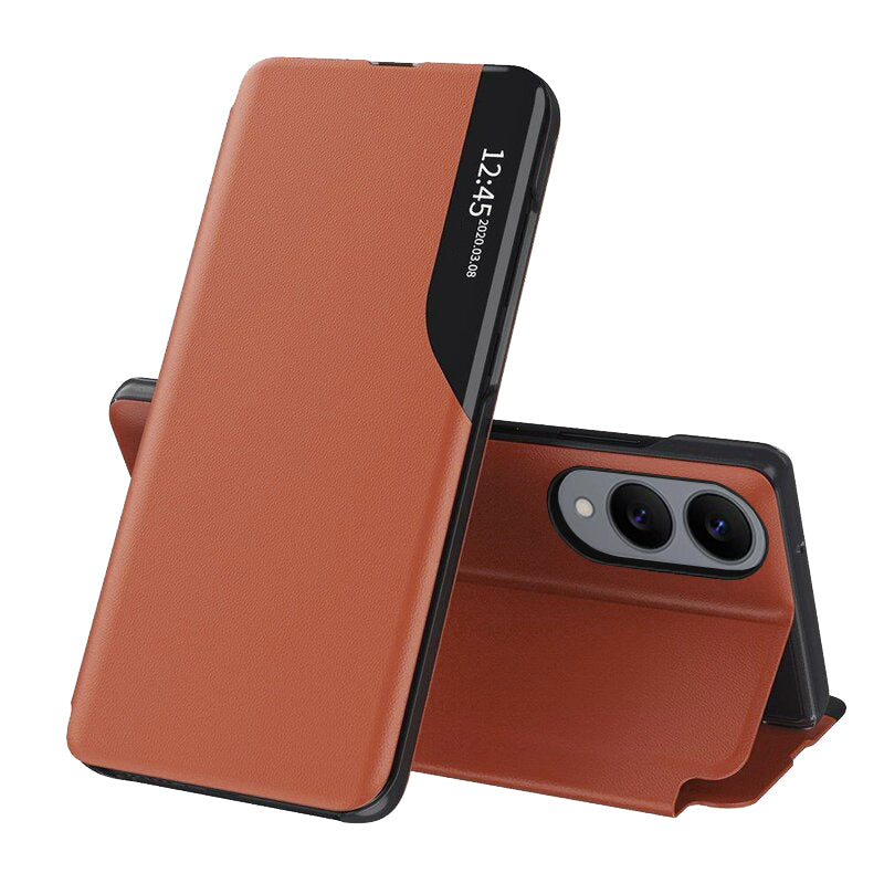 Case for Samsung Galaxy S25 Edge S937, Techsuit, eFold, Orange