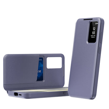 Case for Samsung Galaxy S25 Edge S937, Techsuit, SmartView, Purple