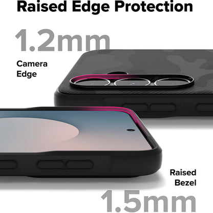Case for Samsung Galaxy S25 FE, Ringke, Onyx, Camouflage