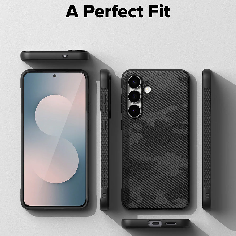 Case for Samsung Galaxy S25 FE, Ringke, Onyx, Camouflage