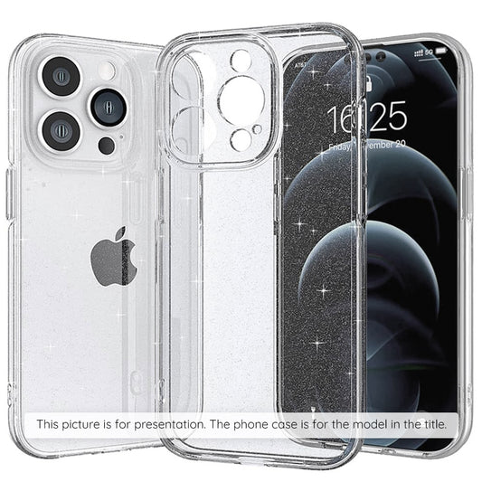 Case for Samsung Galaxy S25 FE, Techsuit, SparkleSkin, Transparent