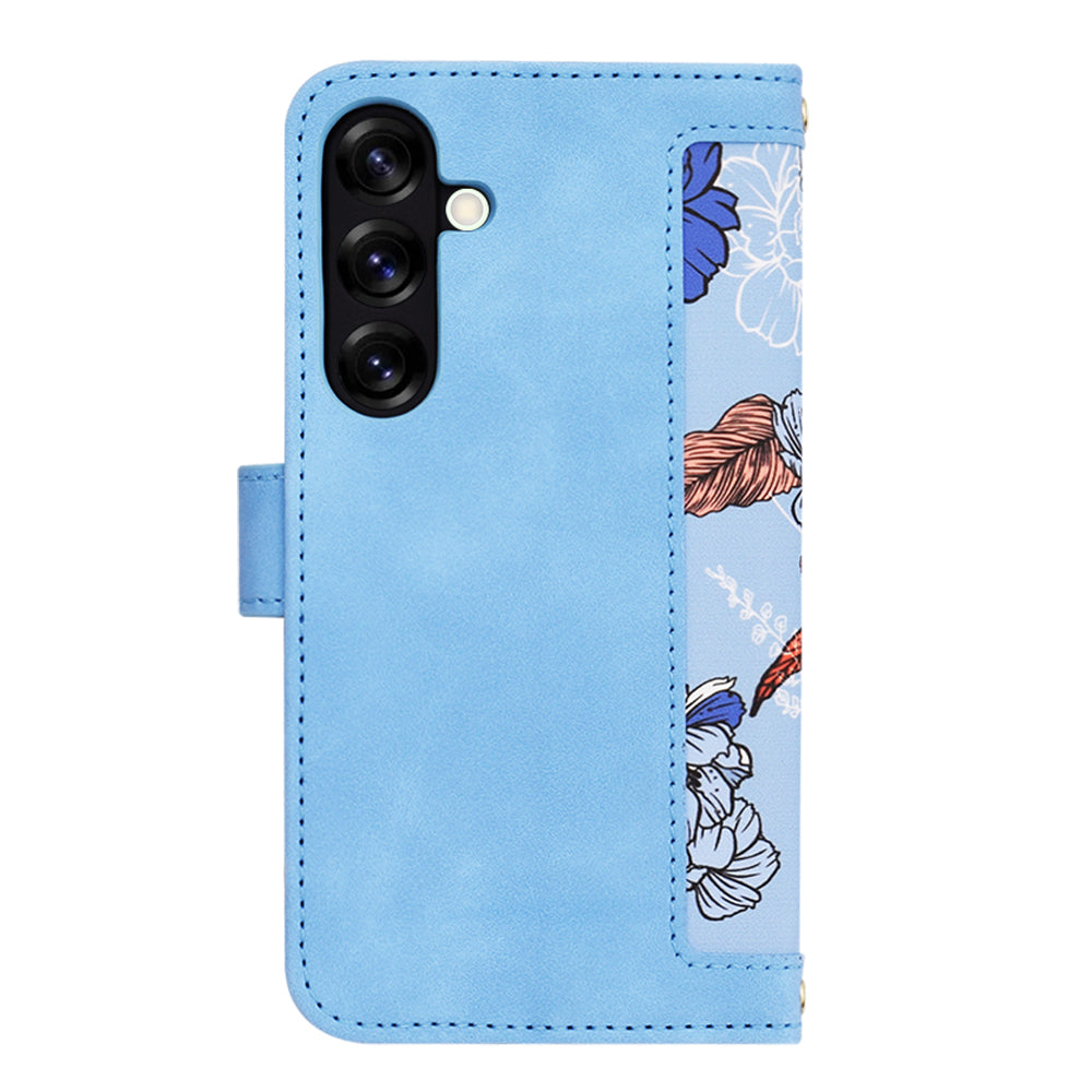 Case for Samsung Galaxy S25+ S936, Techsuit, FlipCraft, Blue