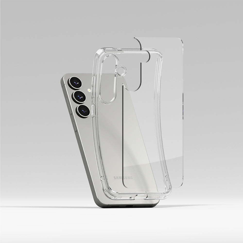Case for Samsung Galaxy S25 S931, Ringke, Fusion, Transparent