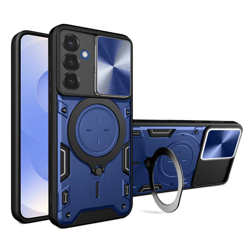 Case for Samsung Galaxy S25 S931, Techsuit, CamGuard Pro, Blue