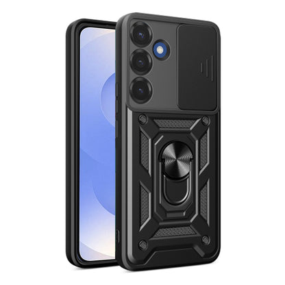 Case for Samsung Galaxy S25 S931, Techsuit, CamShield, Black