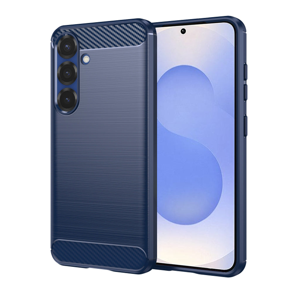 Case for Samsung Galaxy S25 S931, Techsuit, Carbon, Blue