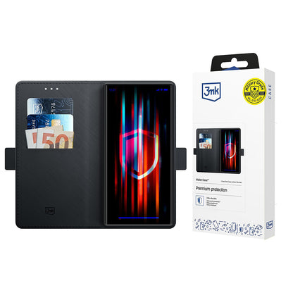 Case for Samsung Galaxy S25 Ultra S938, 3MK, Wallet, Black