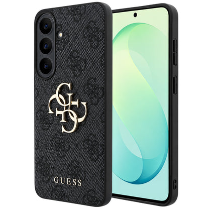 Case for Samsung Galaxy S26 FE S741, Guess, 4G Metal Logo, Black