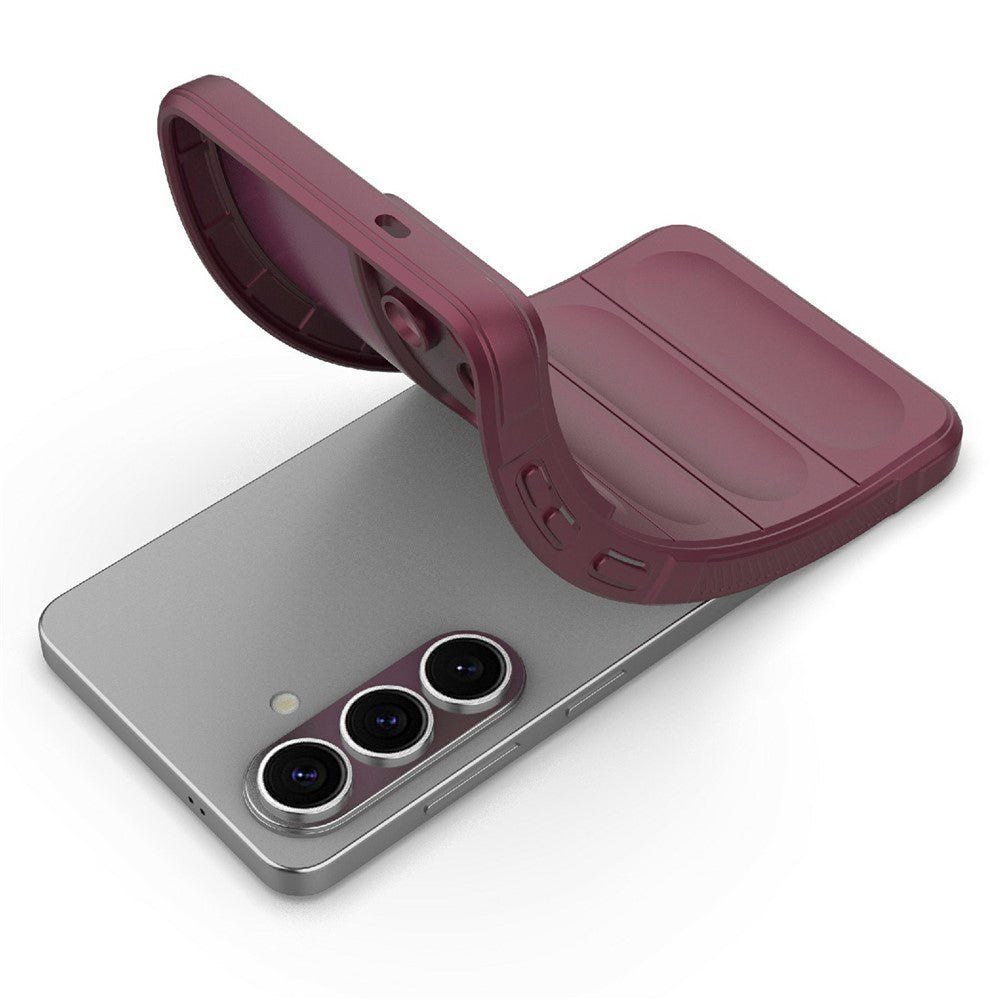 Case for Samsung Galaxy S26 Plus, Techsuit, Magic Shield, Burgundy